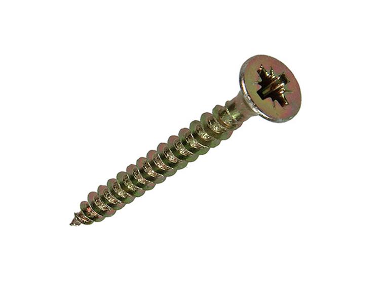 Afbeelding laden in galerijviewer, Mack 1017234 - spaanplaatschroef vz kop geelverz.20 st 4,0 x 35 mm | 10 stuks