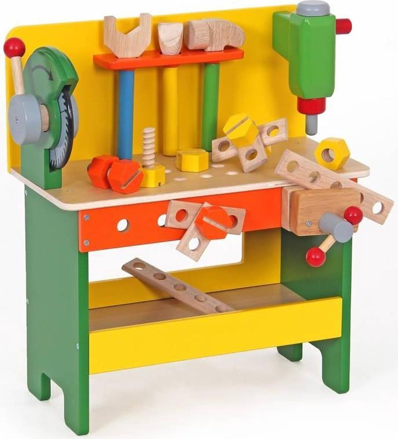 Afbeelding laden in galerijviewer, Playwood mentari werkbank met zaag