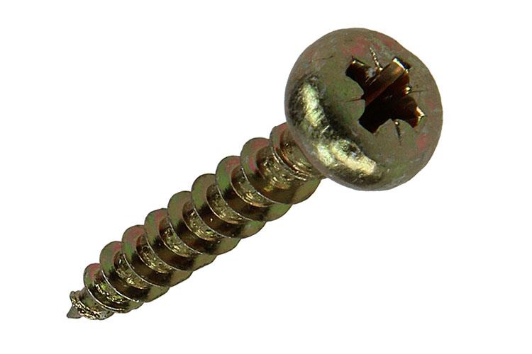 Afbeelding laden in galerijviewer, Mack 1017279 - spaanplaatschroef cylkop geelverz.15 st 5,0 x 30 mm | 10 stuks