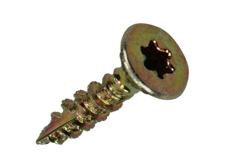 Afbeelding laden in galerijviewer, Mack 1017285 - spaanplschr.vzkop-zelfb. geelverz. 40 st 3,5 x 16 mm | 10 stuks