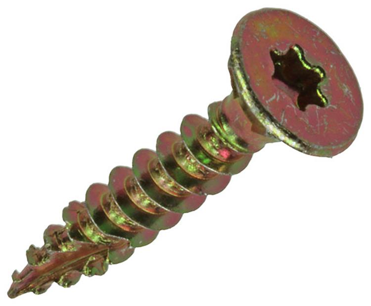 Afbeelding laden in galerijviewer, Mack 1017302 - spaanplschr.vzkop-zelfb. geelverz.20 st 4,5 x 25 mm | 10 stuks