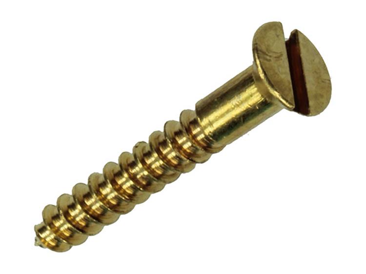 Afbeelding laden in galerijviewer, Mack 1019648 - houtschroef verzonken kop messing 12st 3,0 x 20 mm | 10 stuks