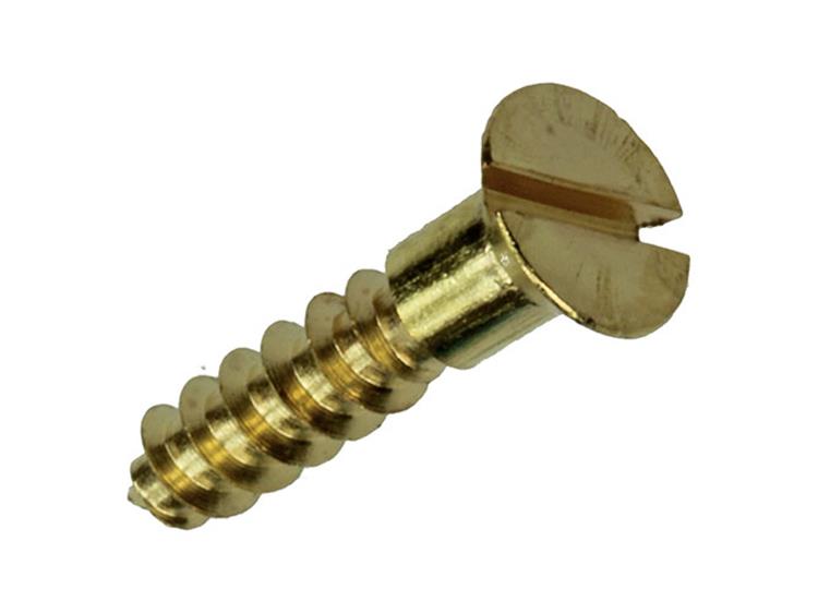 Afbeelding laden in galerijviewer, Mack 1019650 - houtschroef verzonken kop messing 12st 3,5 x 16 mm | 10 stuks