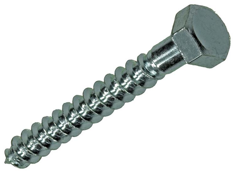Afbeelding laden in galerijviewer, Mack 1017399 - houtdraadbout staal verzinkt 14 st 5 x 40 mm | 10 stuks