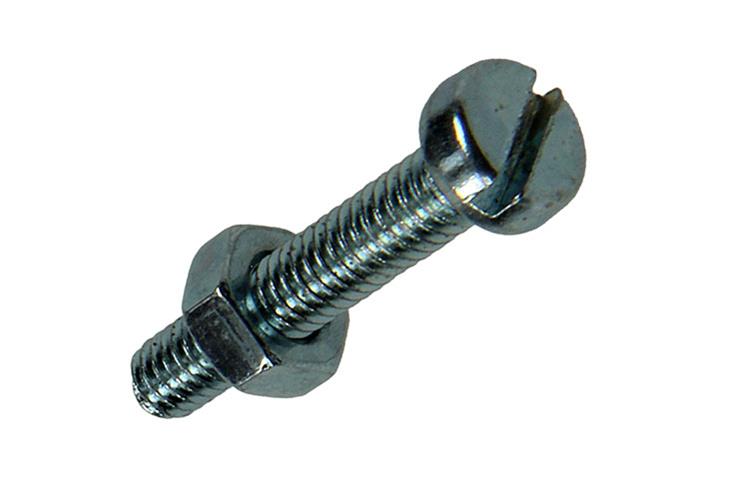 Afbeelding laden in galerijviewer, Mack 1017518 - metaalschroef cyl. kop + moer verz. 18 st m4 x 20 mm | 10 stuks