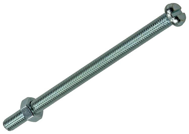 Afbeelding laden in galerijviewer, Mack 1017530 - metaalschroef cyl. kop + moer verz. 3 st m5 x 80 mm | 5 stuks