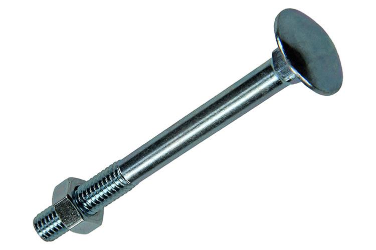 Afbeelding laden in galerijviewer, Mack 1017565 - houtbout + moer staal verzinkt8 st m5 x 50 mm | 5 stuks