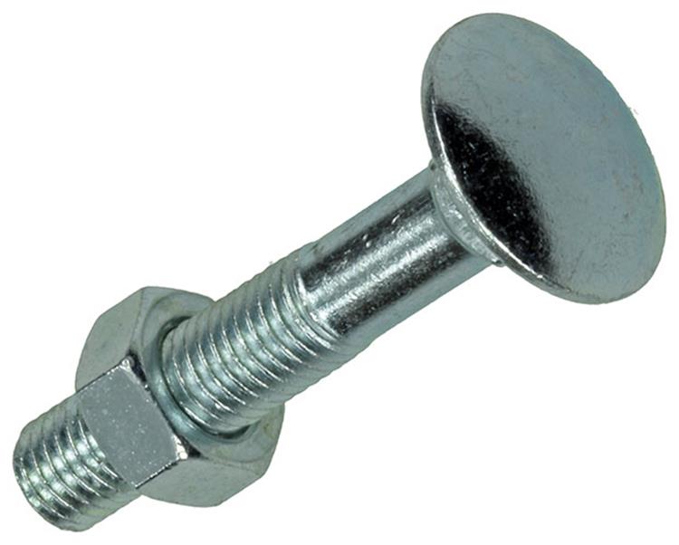 Laden Sie das Bild in Galerie -Viewer, Mack 1017576 - houtbout + moer staal verzinkt5 st m7 x 40 mm | 5 stuks
