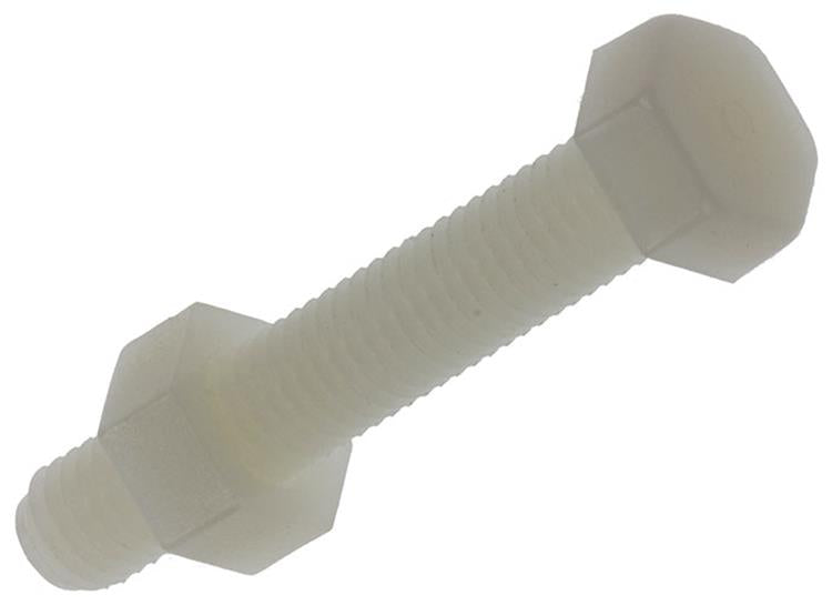 Afbeelding laden in galerijviewer, Mack 1017642 - tapbout + moer nylon 6 st m5 x 30 mm | 10 stuks