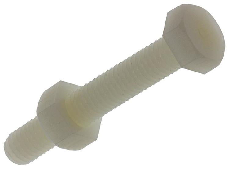 Afbeelding laden in galerijviewer, Mack 1017643 - tapbout + moer nylon 5 st m6 x 40 mm | 10 stuks