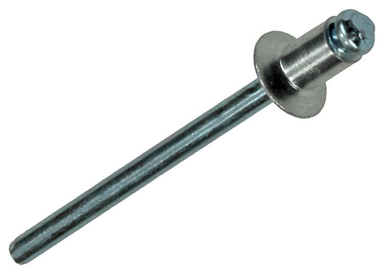 Afbeelding laden in galerijviewer, Mack 1020296 - 40 blindnieten alu 4,0x6mm | 5 stuks