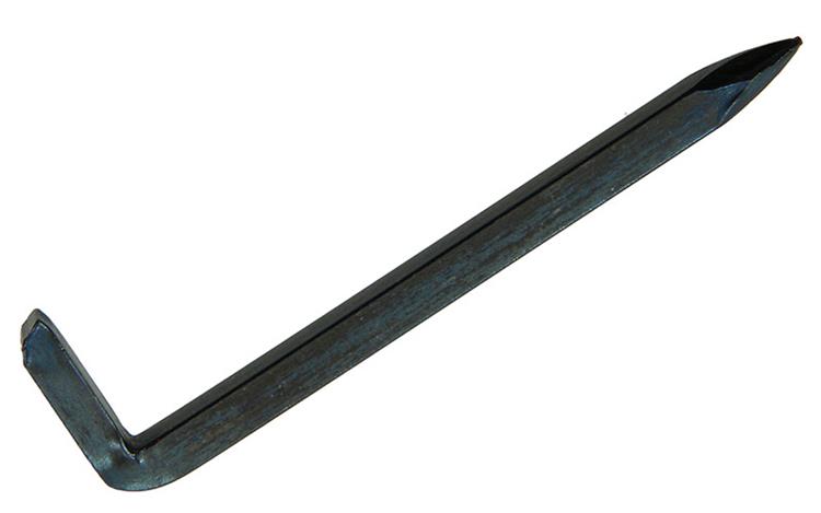 Afbeelding laden in galerijviewer, Mack 1019708 - balkhaak geblauwd staal 6 st 3,8 x 60mm | 5 stuks