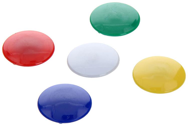 Afbeelding laden in galerijviewer, Mack 1017873 - bordmagneet kunststof assortiment 5 st 30 mm | 10 stuks
