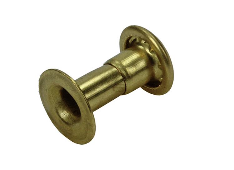 Afbeelding laden in galerijviewer, Mack 1019715 - klinknagel messing 10 st 3,3 x 9,0mm | 10 stuks