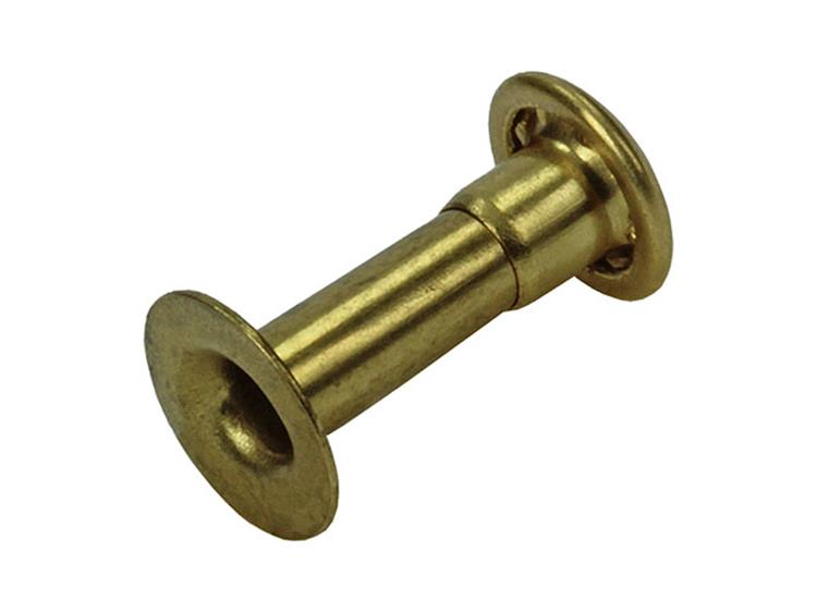 Afbeelding laden in galerijviewer, Mack 1019716 - klinknagel messing 9 st 4,0 x 11mm | 10 stuks