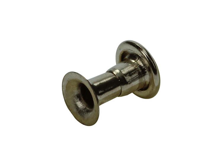 Afbeelding laden in galerijviewer, Mack 1019720 - klinknagel messing vernikkeld 12 st 2,7 x 6,5mm | 10 stuks