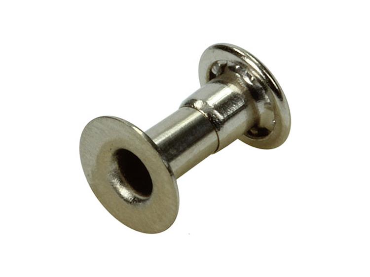 Afbeelding laden in galerijviewer, Mack 1019722 - klinknagel messing vernikkeld 10 st 3,3 x 9,0mm | 10 stuks