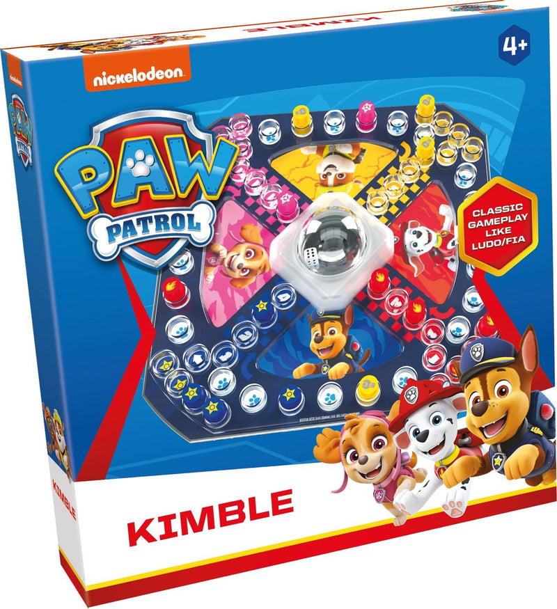 Afbeelding laden in galerijviewer, Tactic kimble paw patrol – bordspel – pop o matic dobbelspel – spannend race en familiespel – paw patrol thema – 2 tot 4 spelers – vanaf 4 jaar