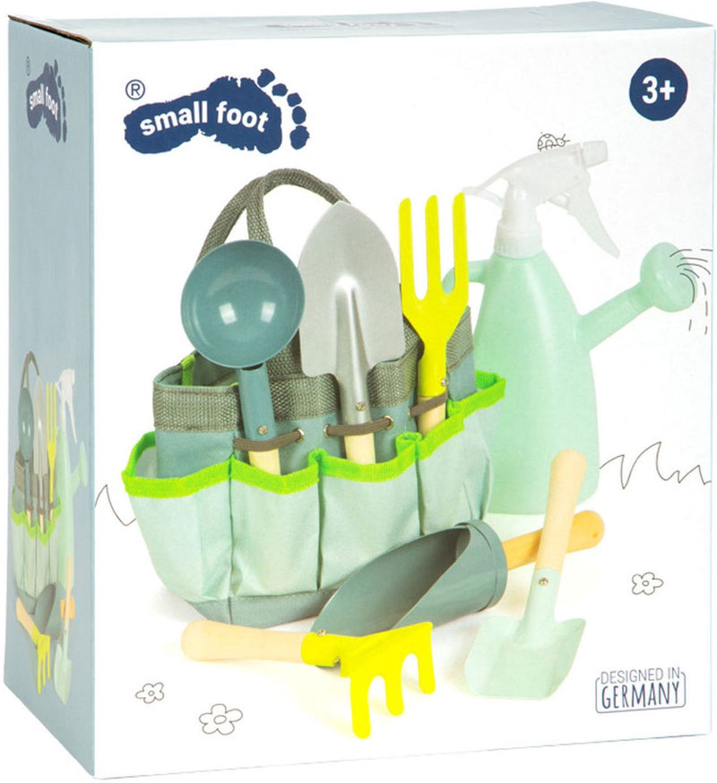 Afbeelding laden in galerijviewer, Small foot - tas met tuingereedschap, 8dlg.