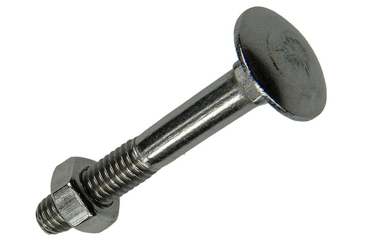 Afbeelding laden in galerijviewer, Mack 1019908 - houtbout + moer roestvrijstaal 4 st m6x40 mm | 10 stuks