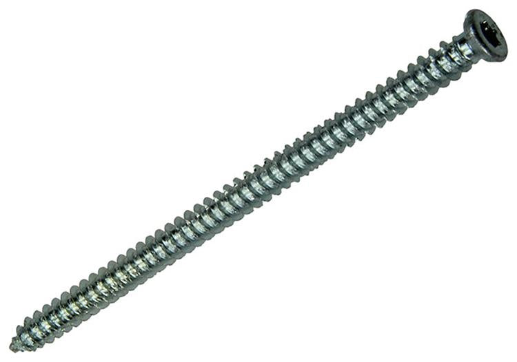 Afbeelding laden in galerijviewer, Mack 1019965 - beton raamschroef verzinkt vz kop 8 st 7,5 x132 mm | 5 stuks