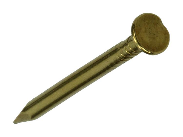 Afbeelding laden in galerijviewer, Mack 1017923 - nagel platte kop messing 100gr1,5 x 20 mm | 5 stuks