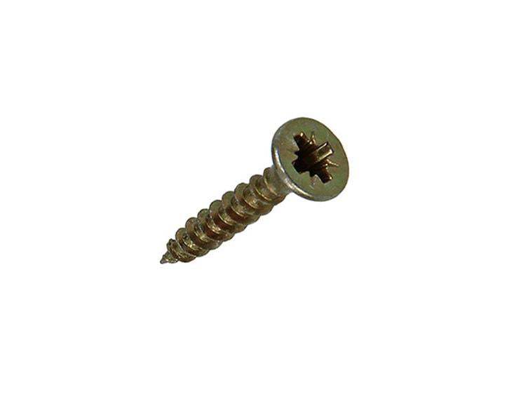 Afbeelding laden in galerijviewer, Mack 1017963 - spaanplaatschroef vz kop geelverz 100st 3,5 x 20 mm | 5 stuks