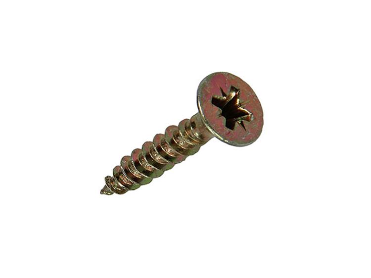 Afbeelding laden in galerijviewer, Mack 1017977 - spaanplaatschroef vz kop geelverz. 60st 4,5 x 25 mm | 5 stuks