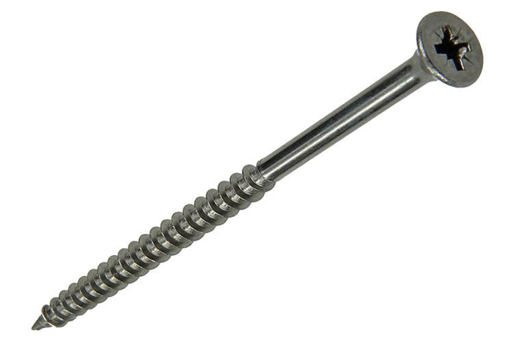 Afbeelding laden in galerijviewer, Mack 1020002 - spaanplaatschroef vz kop rvs 15 st 5,0 x 80 mm | 5 stuks