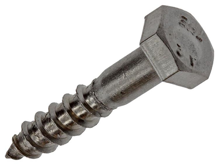 Afbeelding laden in galerijviewer, Mack 1020007 - houtdraadbout roestvrijstaal 18 st 6 x 30 mm | 5 stuks