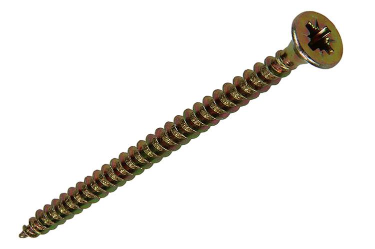 Afbeelding laden in galerijviewer, Mack 1020097 - spaanplaatschroef vz kop geelvz 200 st 4,0 x 60 mm | 2 stuks