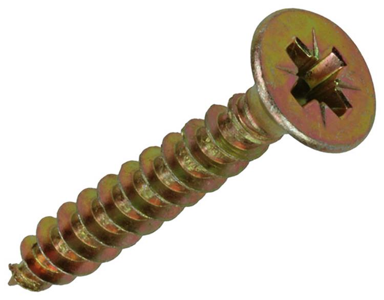 Afbeelding laden in galerijviewer, Mack 1020121 - spaanplaatschroef vz kop geel vz 100 st 6,0 x 40 mm | 5 stuks