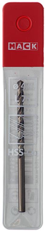 Afbeelding laden in galerijviewer, Mack 1018424 - metaalboor hss co5% din 338 ø 4,0 x 75 mm | 5 stuks