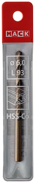Afbeelding laden in galerijviewer, Mack 1018428 - metaalboor hss co5% din 338 ø 6,0 x 93 mm | 5 stuks