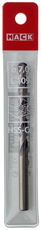 Afbeelding laden in galerijviewer, Mack 1018430 - metaalboor hss co5% din 338 ø 7,0 x 109 mm | 5 stuks