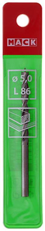 Afbeelding laden in galerijviewer, Mack 1018505 - machinehoutboor + centreerpunt ø 5,0 x 86 mm | 5 stuks