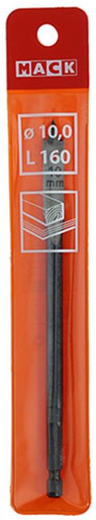 Afbeelding laden in galerijviewer, Mack 1018514 - platte houtboor din 7487 ø 10,0 x 160 mm | 5 stuks