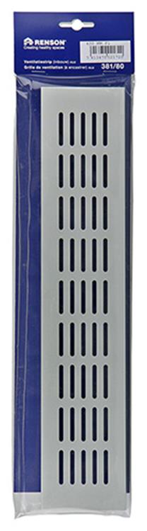Afbeelding laden in galerijviewer, Renson 1006245 - ventilatiestrip alu ral 9010 381 80- 400mm | 2 stuks