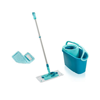 ギャラリービューアに画像をロードする, Leifheit clean twist vloerwisser m klittenband ergo - 33 cm dweil set compleet + static doek