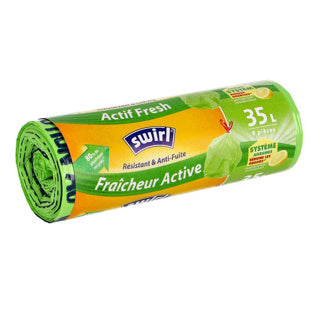 Load image into Gallery viewer, Swirl afvalzakken actifresh 35l