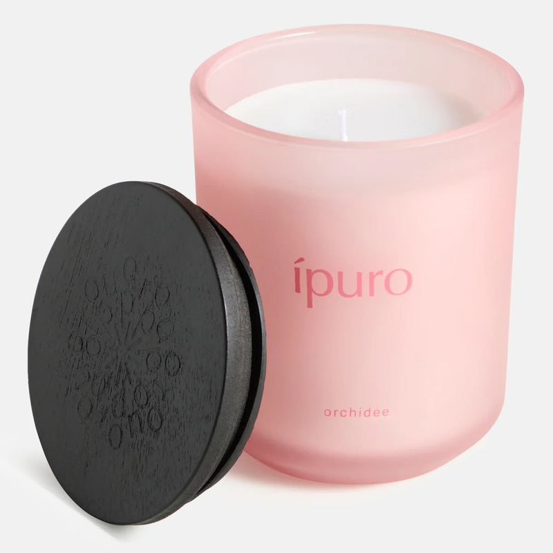 Afbeelding laden in galerijviewer, Ipuro geurkaars orchidée 270gr