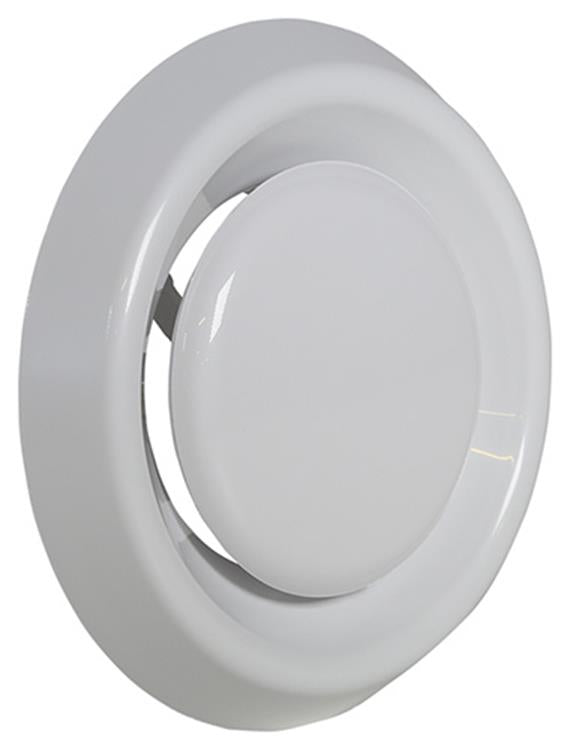 Cargue la imagen en el visor de la galería, Renson 1006745 - afz.ventiel pvc736 wit ø100 | 1 stuks