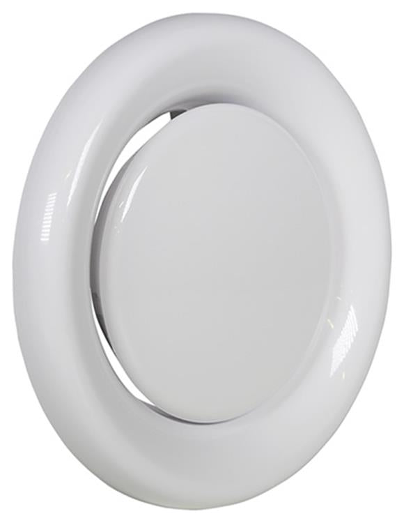 Afbeelding laden in galerijviewer, Renson 1006747 - afz.ventiel pvc736 wit ø150 | 1 stuks