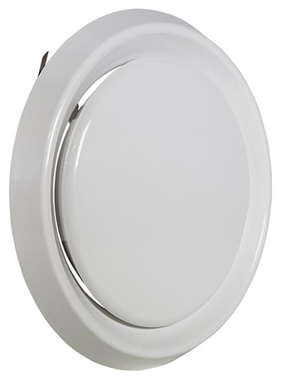 Afbeelding laden in galerijviewer, Renson 1006748 - afz.ventiel pvc736 wit ø200 | 1 stuks