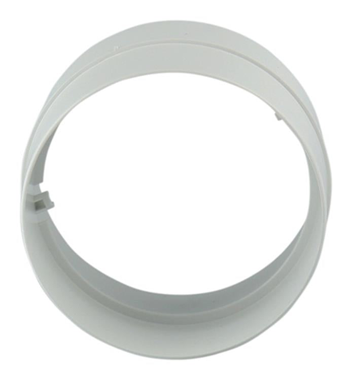 Afbeelding laden in galerijviewer, Renson 1006395 - pvc verbindingsstuk 7006 wit ø 100 | 4 stuks
