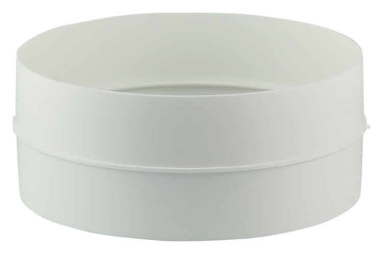 Afbeelding laden in galerijviewer, Renson 1006397 - pvc verbindingsstuk 7006 wit ø 150 | 4 stuks