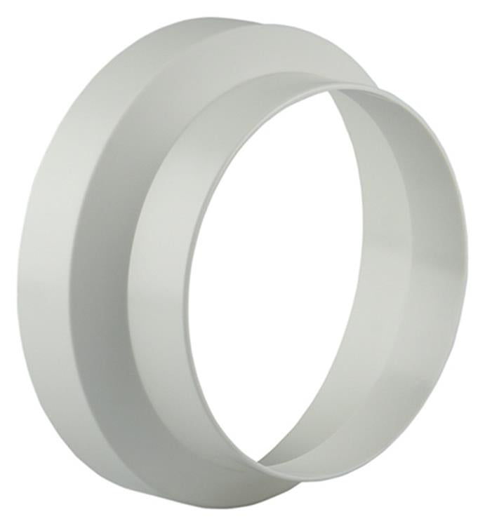 Afbeelding laden in galerijviewer, Renson 1006401 - pvc reduceerstuk 7011 wit 100-125mm | 4 stuks