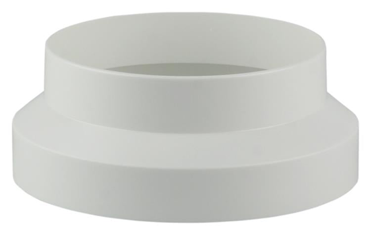 Afbeelding laden in galerijviewer, Renson 1006401 - pvc reduceerstuk 7011 wit 100-125mm | 4 stuks