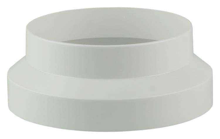 Afbeelding laden in galerijviewer, Renson 1006402 - pvc reduceerstuk 7011 wit 125-150mm | 4 stuks