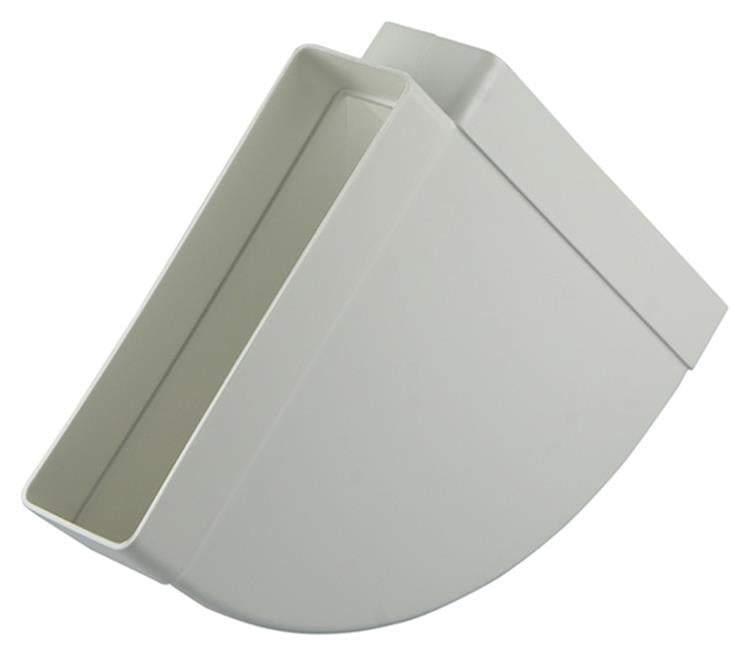 Afbeelding laden in galerijviewer, Renson 1006406 - pvc hoekverbinding hor.90° 7016 wit 204x60mm | 3 stuks